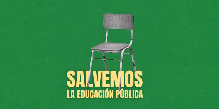 Camisetas en apoyo a la Educación Pública